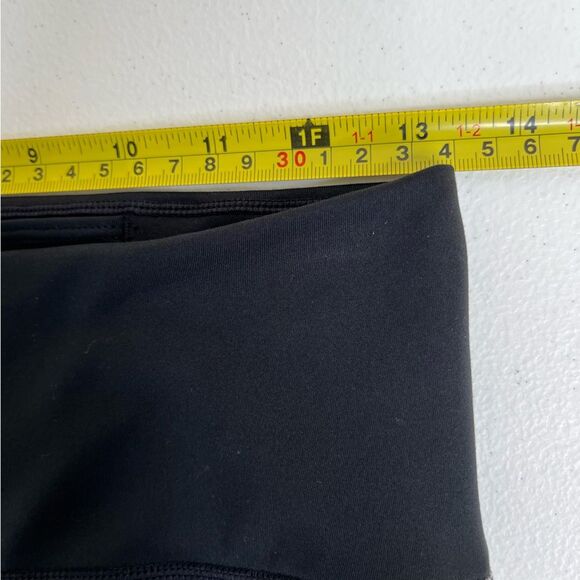 Nike Dri Fit Just Do It Spell Out Black Gray Colorblock Leggings Women Size XS - Picture 14 of 16